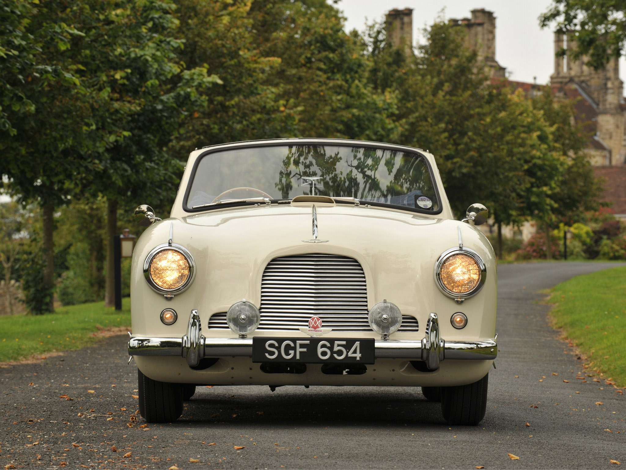 1955, Aston, Martin, Db2 4, Drophead, Coupe, Retro Wallpaper