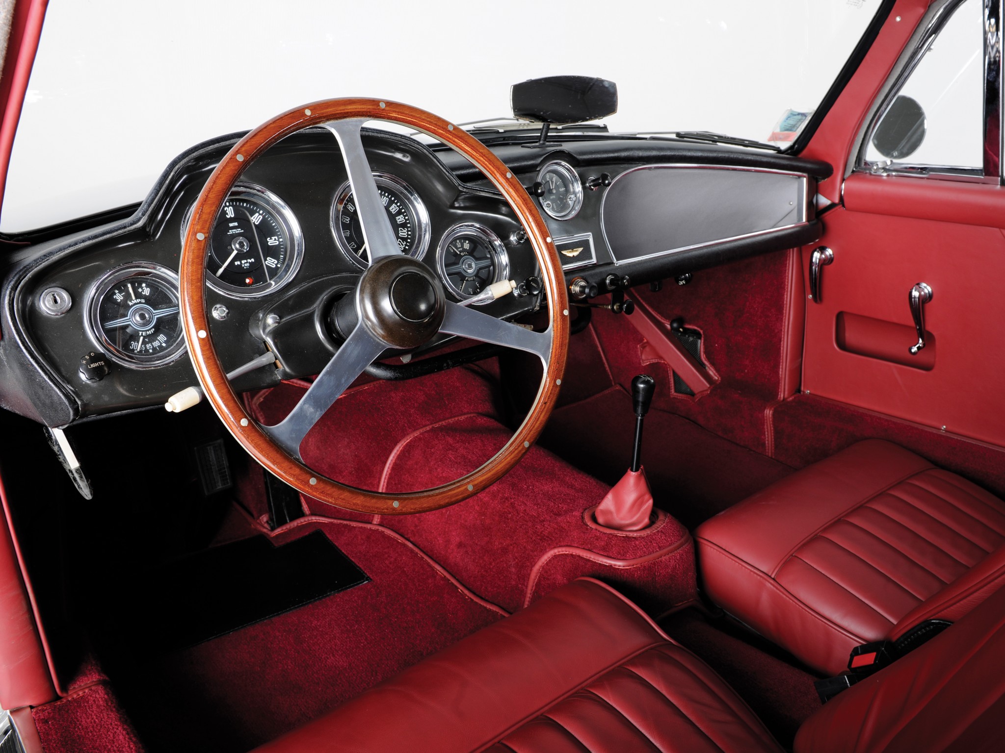 1955, Aston, Martin, Db24, Saloon, Retro, Interior Wallpaper
