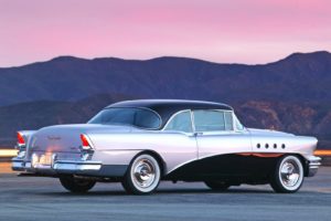 1955, Buick, Roadmaster, Retro