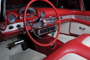 1955, Ford, Thunderbird, Retro, Interior