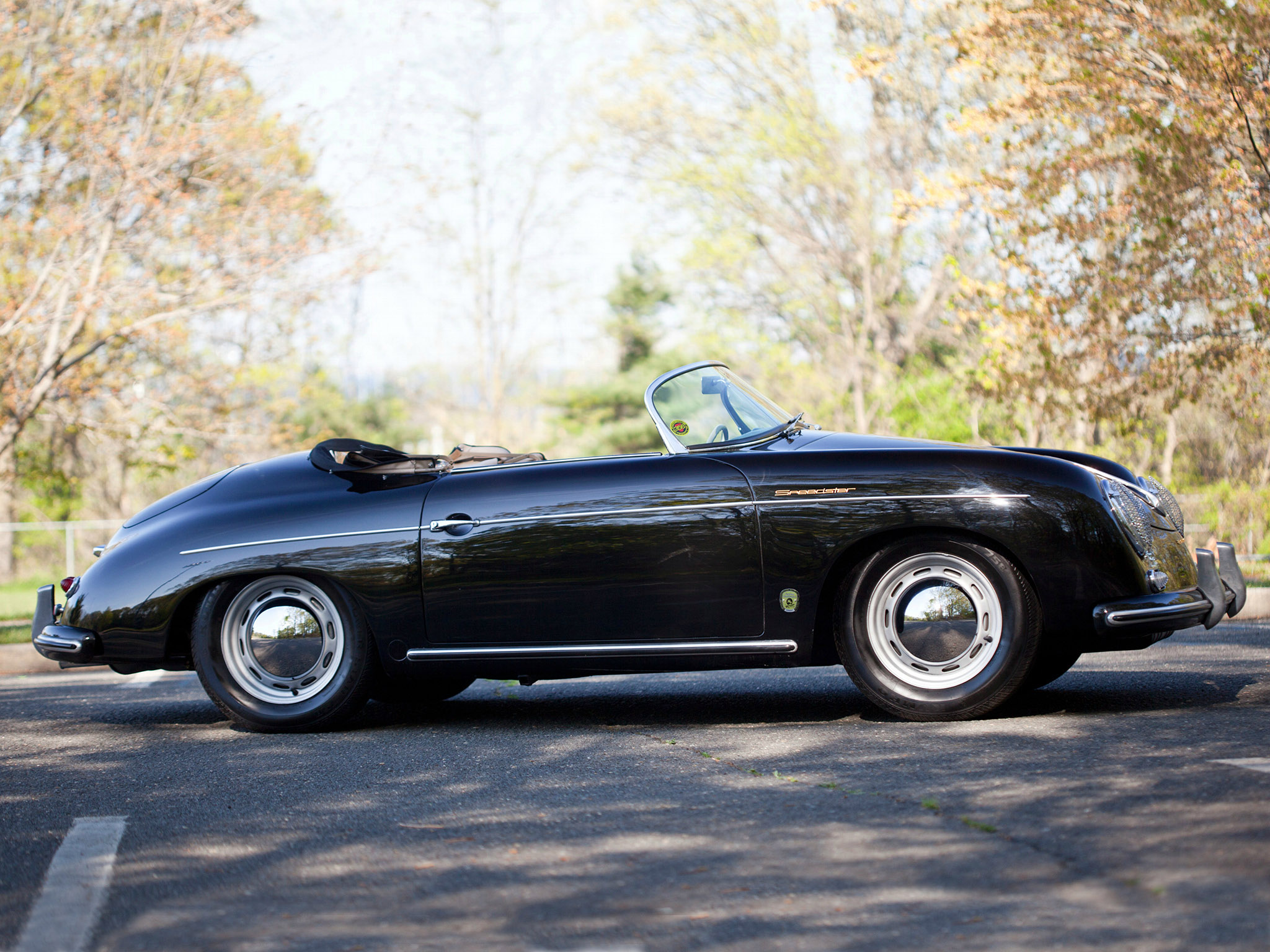 1955, Porsche, 356, Speedster, Retro, Supercar, Supercars Wallpaper