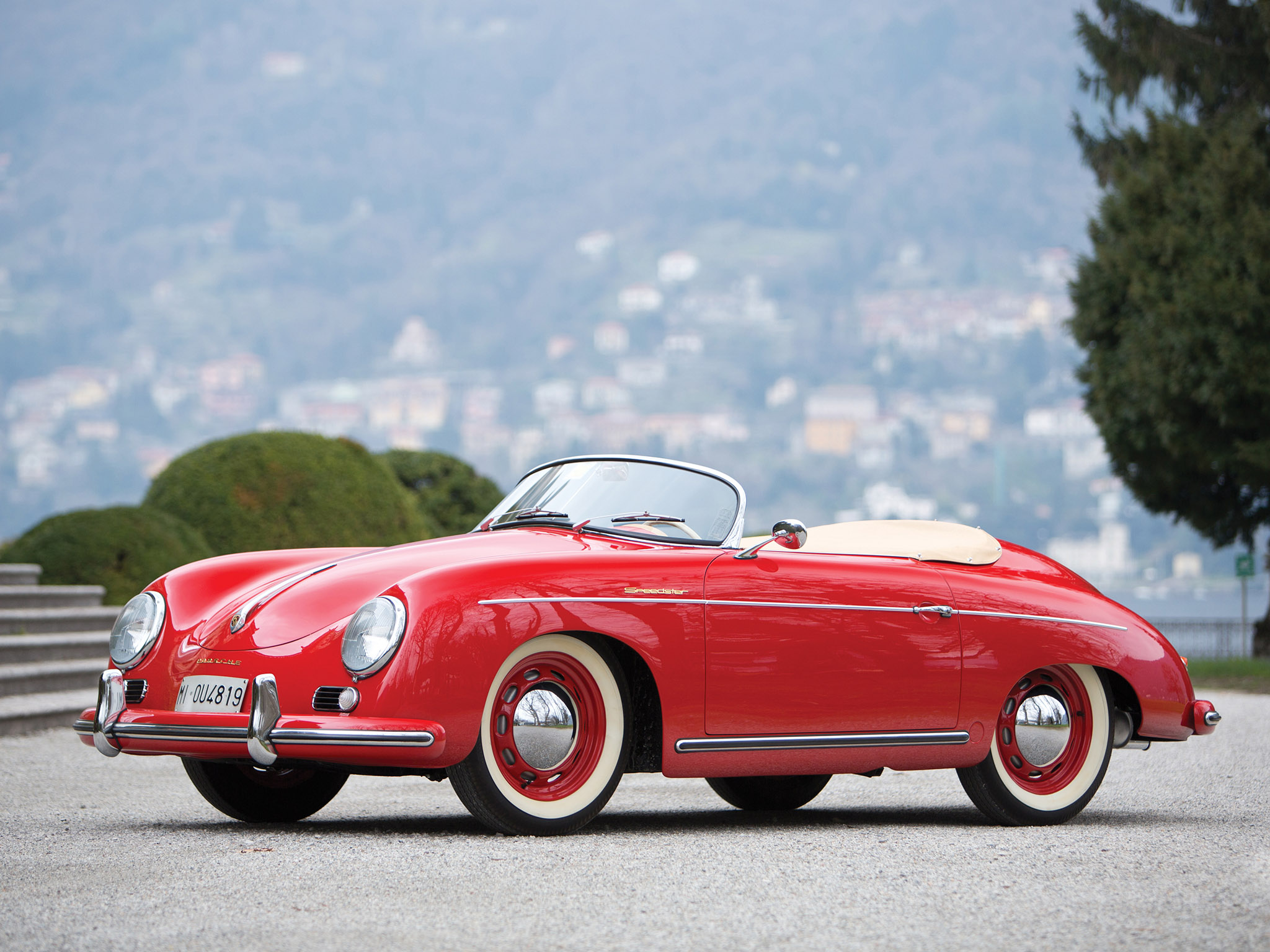1955, Porsche, 356, Speedster, Retro, Supercar, Supercars Wallpaper