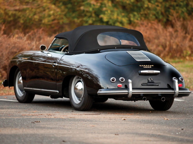 1955, Porsche, 356, Speedster, Retro, Supercar, Supercars HD Wallpaper Desktop Background