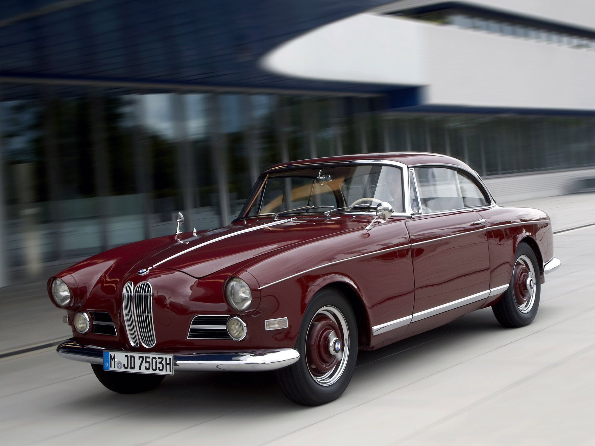 1956, Bmw, 503, Coupe, Retro Wallpaper