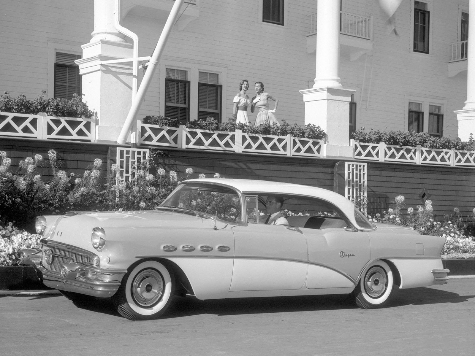 1956, Buick, Super, Riviera, Retro, Luxury Wallpaper