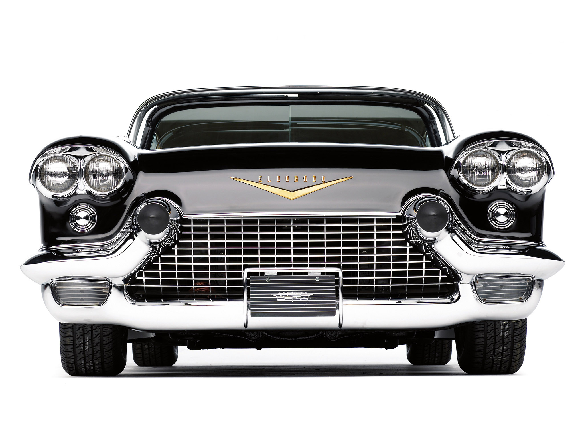 1956, Cadillac, Eldorado, Brougham, Towncar, Retro Wallpaper