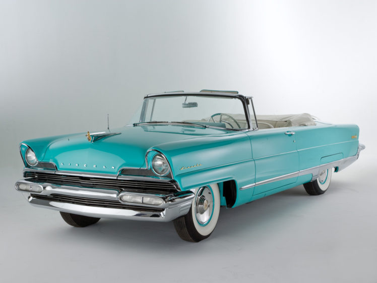 1956, Lincoln, Premiere, Convertible, Retro, Luxury HD Wallpaper Desktop Background