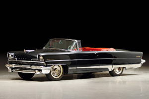 1956, Lincoln, Premiere, Convertible, Retro, Luxury