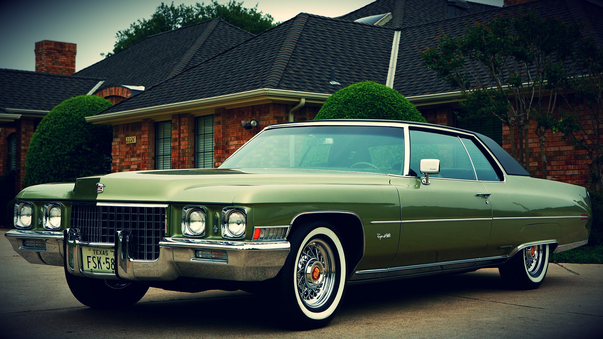 cadillac, Coupe, Deville Wallpaper