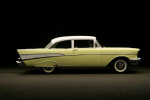 1957, Chevrolet, Bel, Air, 2 door, Sedan, Retro