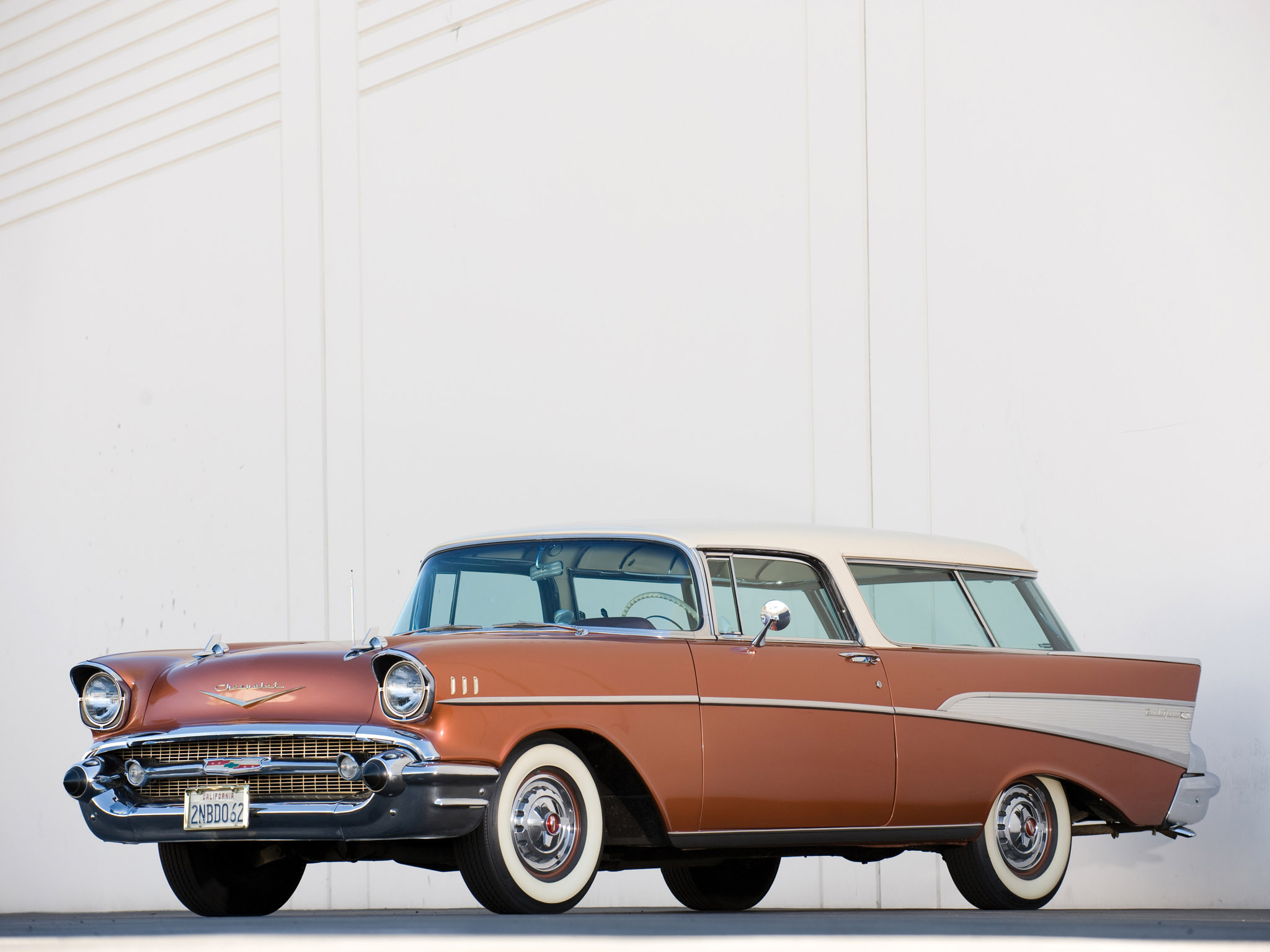 1957, Chevrolet, Bel, Air, Nomad, Stationwagon, Retro Wallpaper