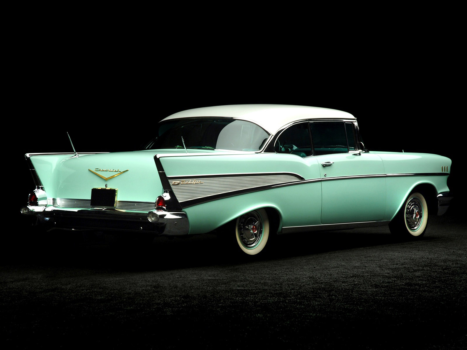 1957, Chevrolet, Bel, Air, Sport, Coupe, Retro Wallpaper