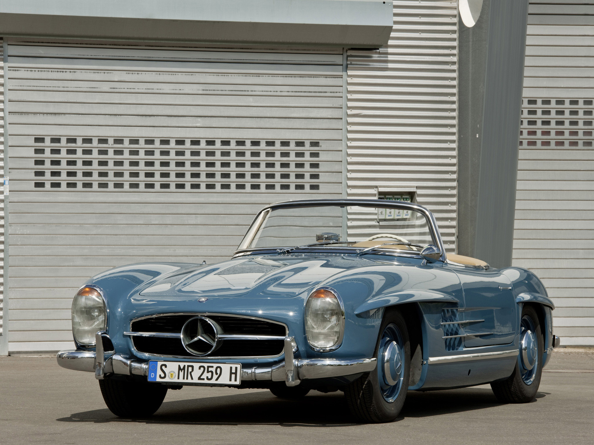 1957, Mercedes, Benz, 300sl, R198, Retro Wallpaper