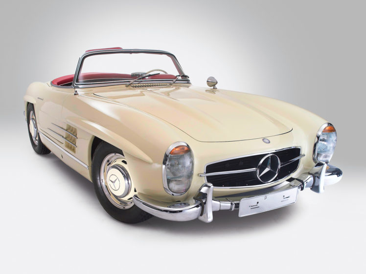 1957, Mercedes, Benz, 300sl, R198, Retro HD Wallpaper Desktop Background