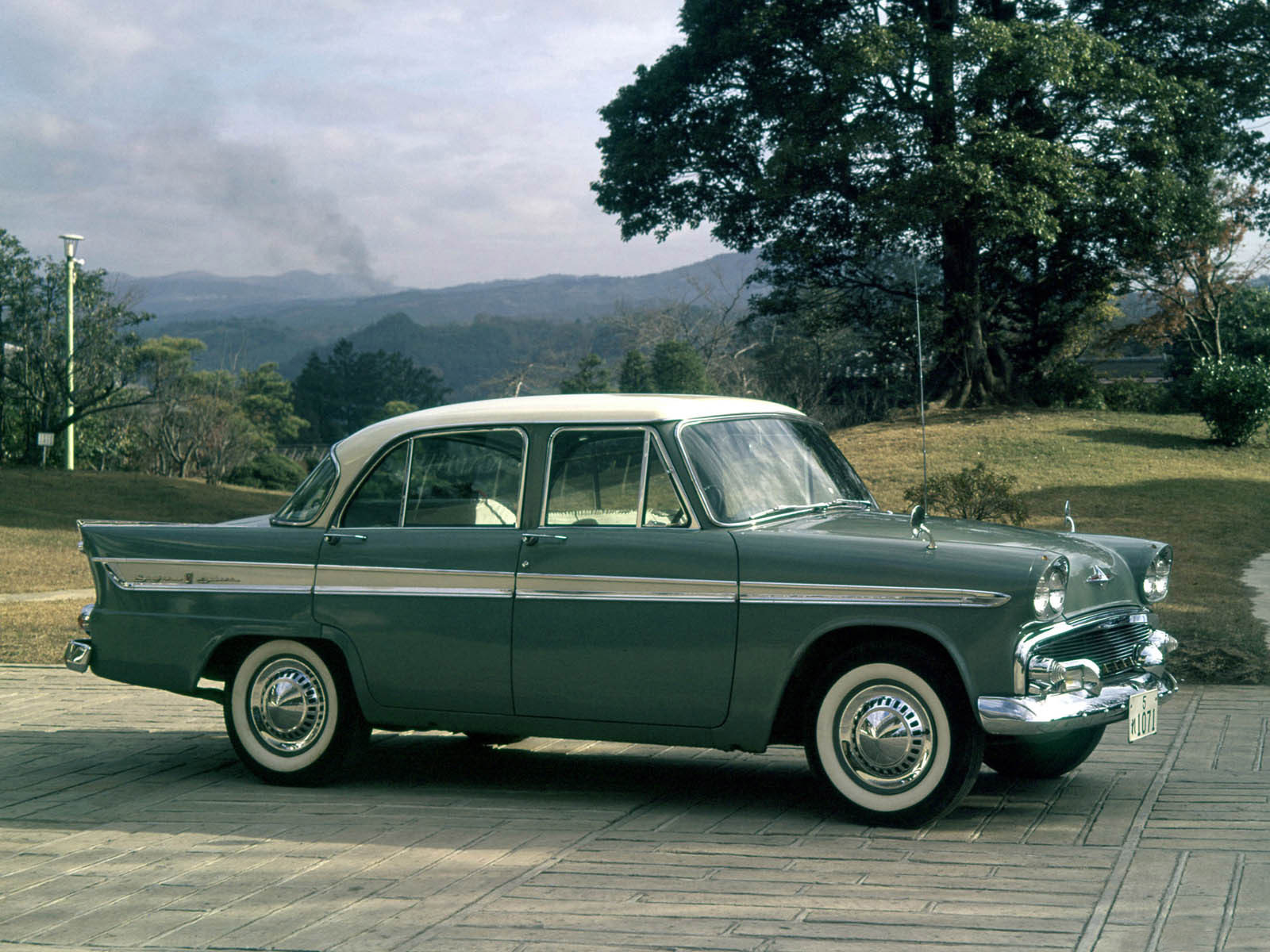 1957, Nissan, Skyline, Alsi, Retro Wallpaper