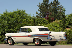1957, Pontiac, Bonneville, Convertible, Retro, Fd