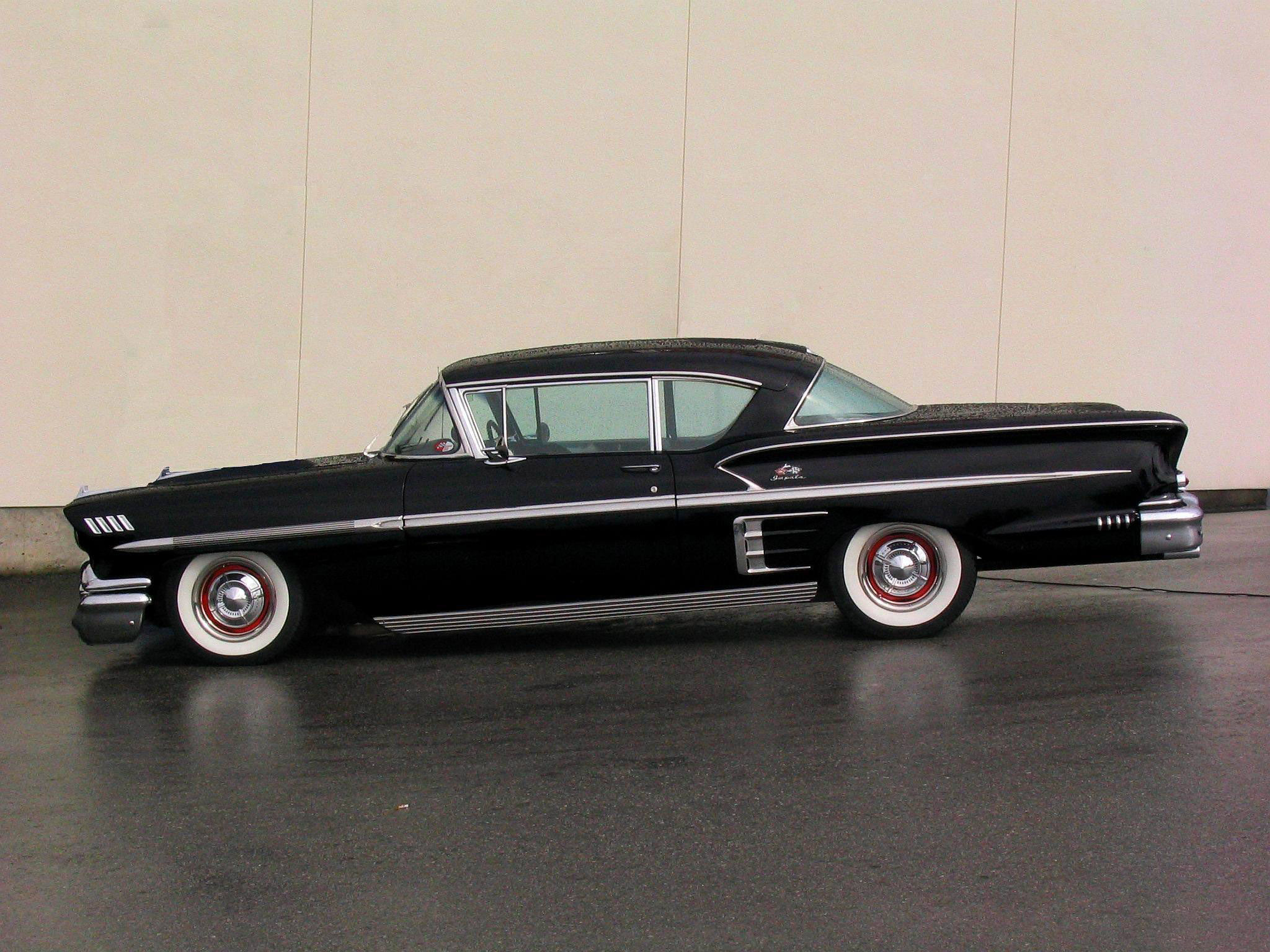 1958, Chevrolet, Bel, Air, Impala, Muscle, Retro Wallpaper
