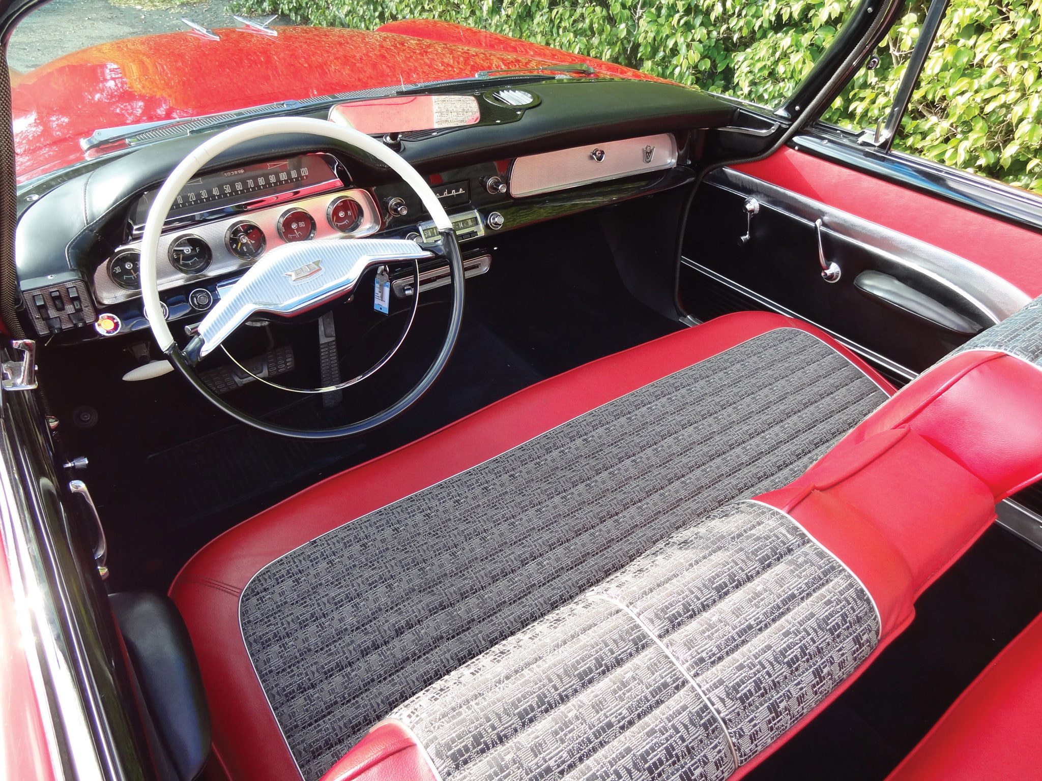1958, Dodge, Coronet, Retro, Interior Wallpaper