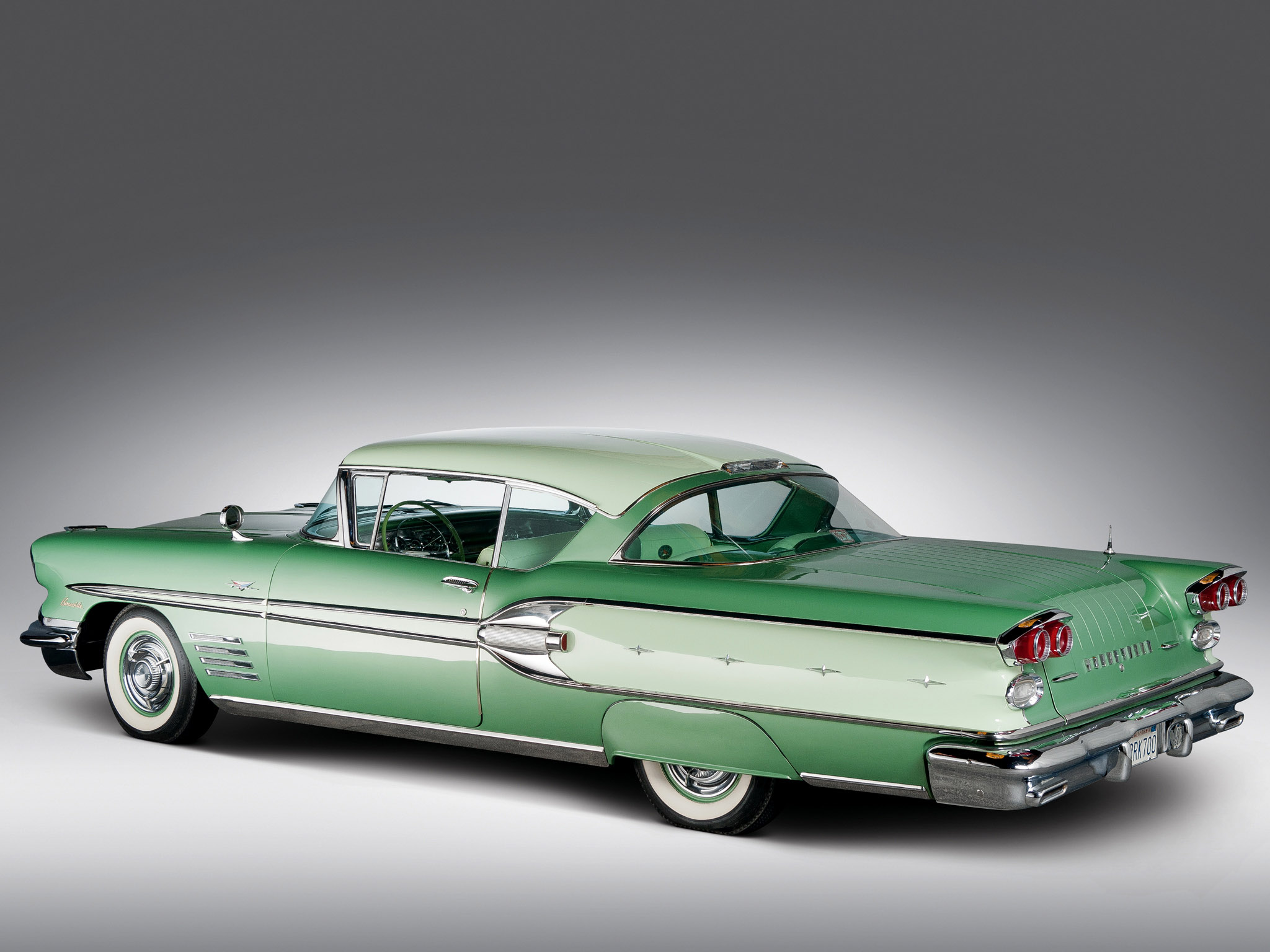 1958, Pontiac, Bonneville, Custom, Sport, Coupe, Retro, Fd Wallpaper