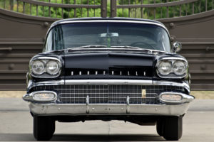 1958, Pontiac, Bonneville, Custom, Sport, Coupe, Retro