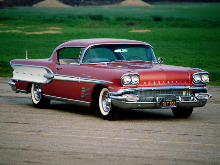 1958, Pontiac, Bonneville, Custom, Sport, Coupe, Retro HD Wallpaper Desktop Background