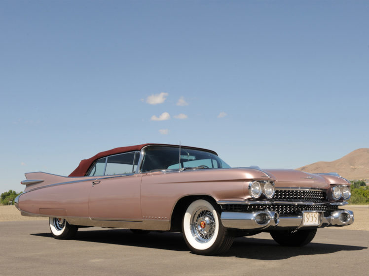 1959, Cadillac, Eldorado, Biarritz, Retro, Luxury HD Wallpaper Desktop Background