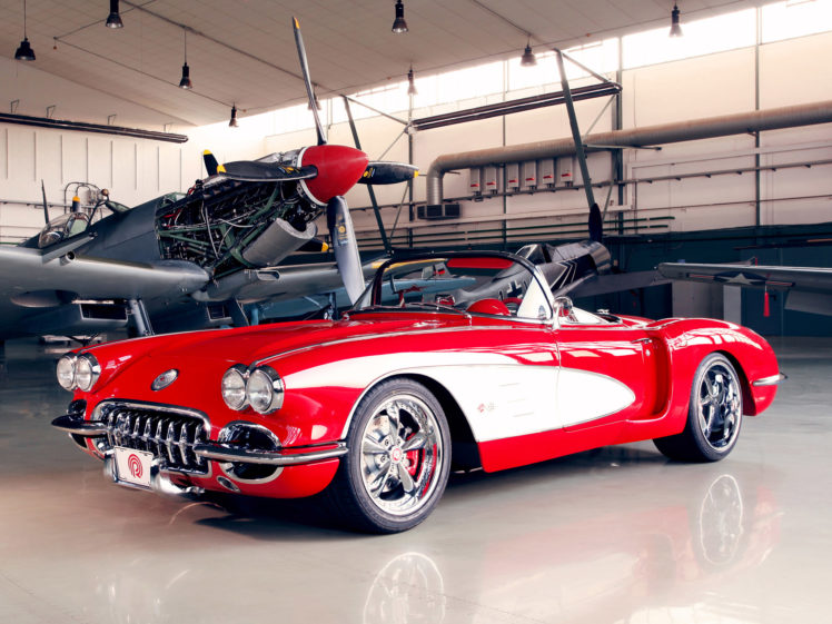 1959, Chevrolet, Corvette, C1, Pogea, C 1, Retro, Muscle, Supercar, Supercar, Custom, Hot, Rod, Rods HD Wallpaper Desktop Background