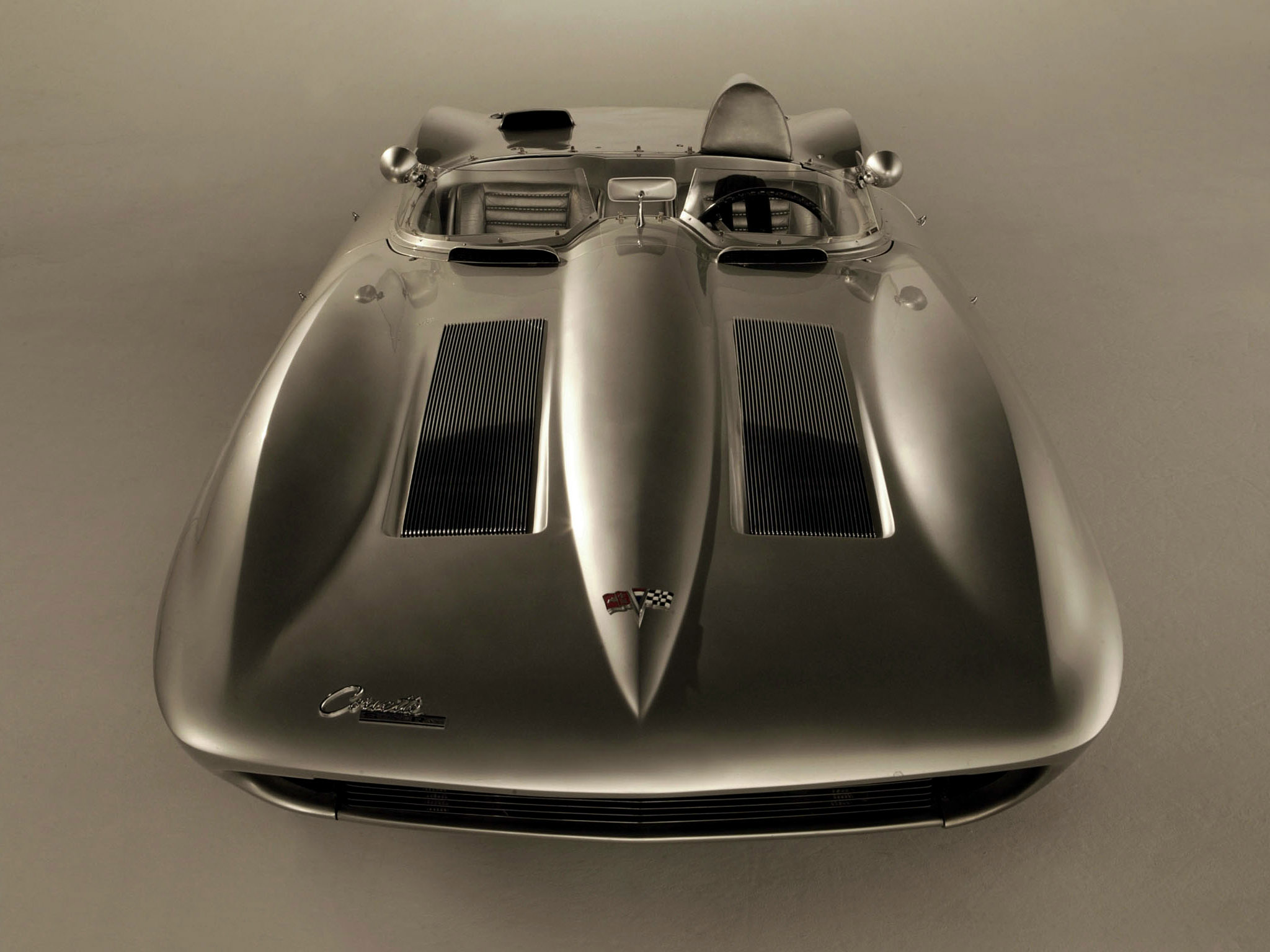 1959, Chevrolet, Corvette, Stingray, Racer, Concept, Retro, Muscle, Supercar, Supercars, Race, Racing Wallpaper