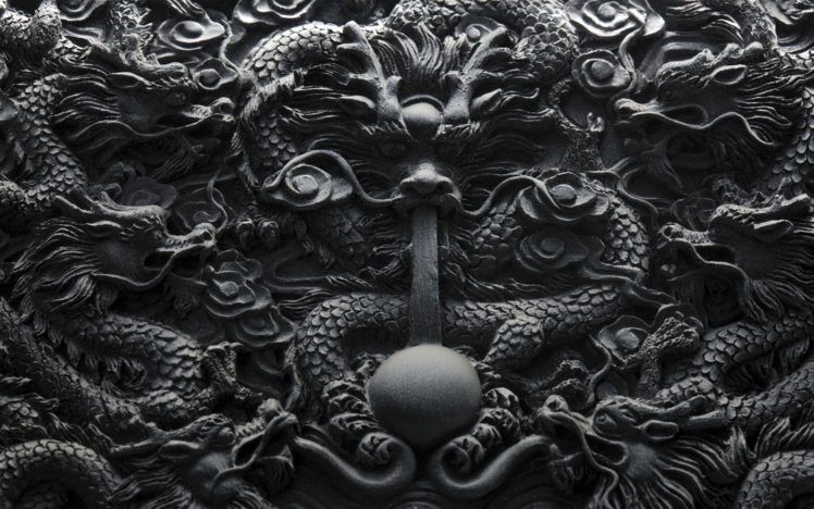 dragons, Ornaments HD Wallpaper Desktop Background