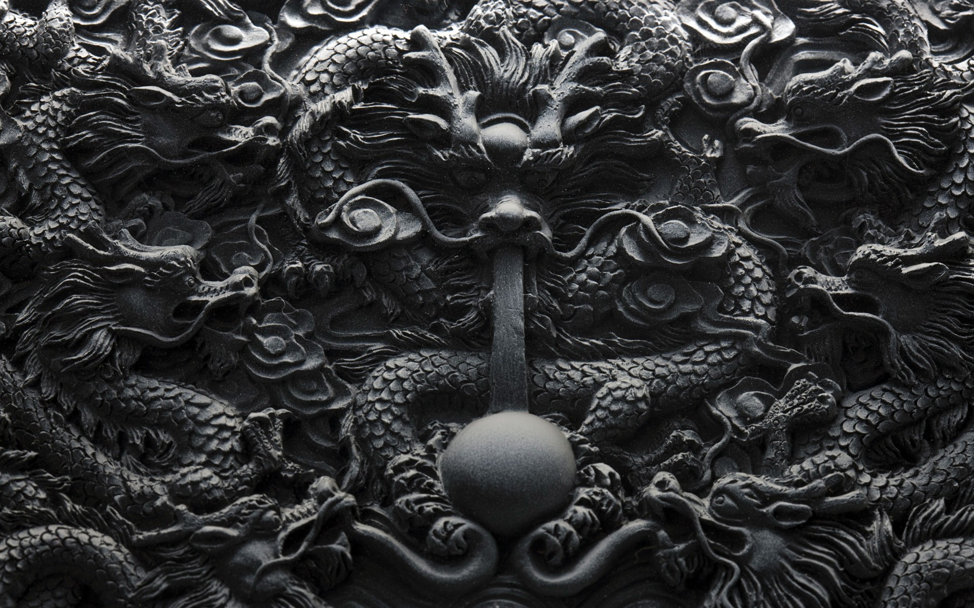 dragons, Ornaments Wallpaper