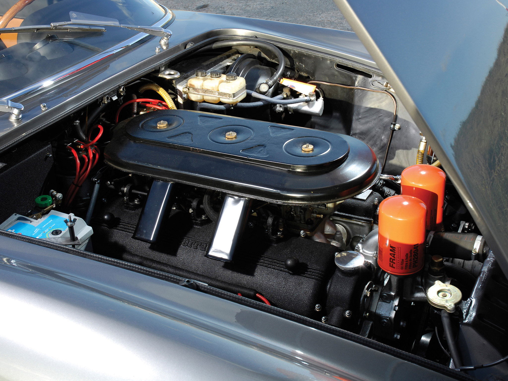 1966, Ferrari, 330, Gtc, Classic, Supercar, Supercars, Engine, Engines Wallpaper