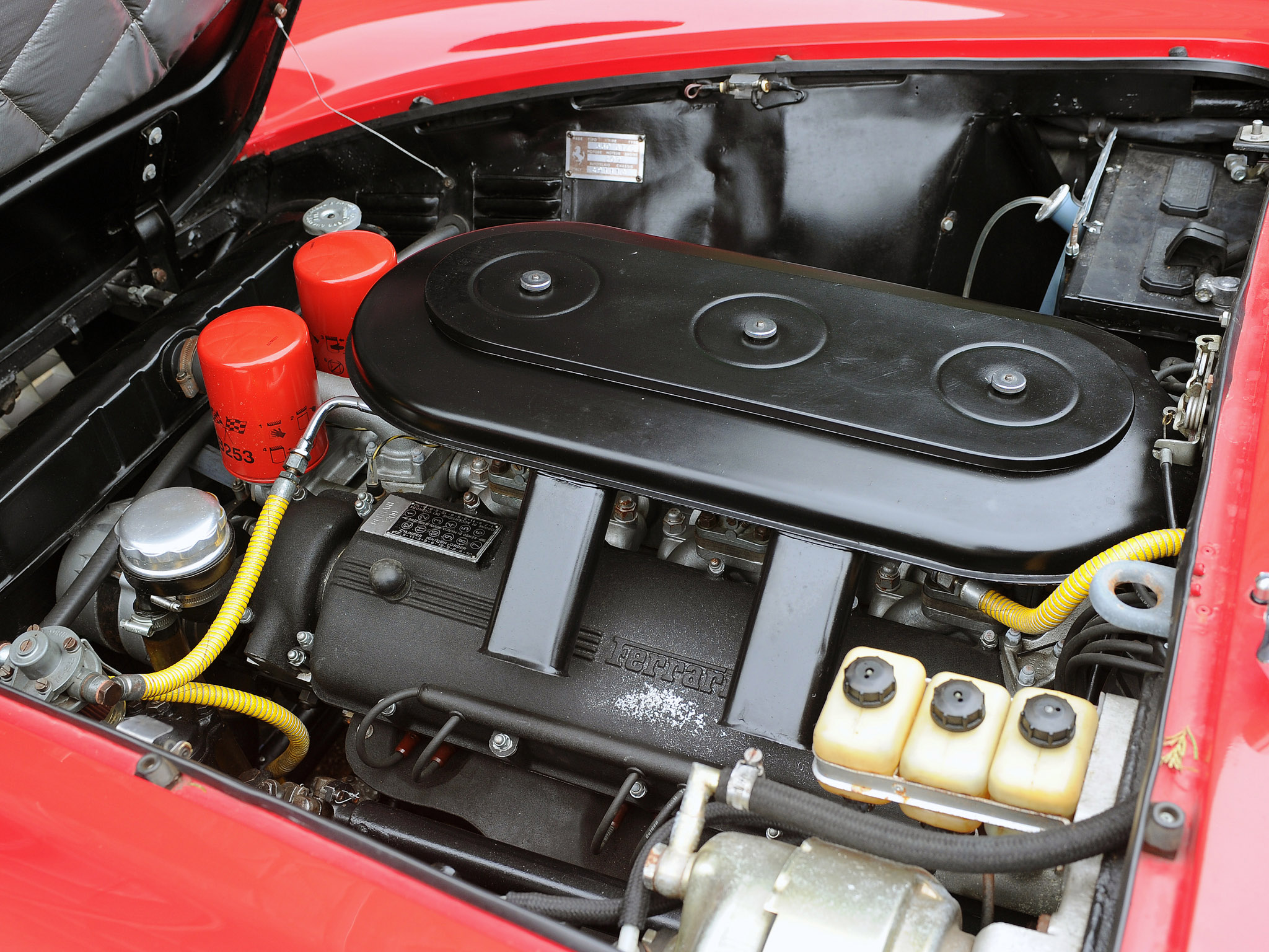 1966, Ferrari, 330, Gtc, Classic, Supercar, Supercars, Engine, Engines Wallpaper