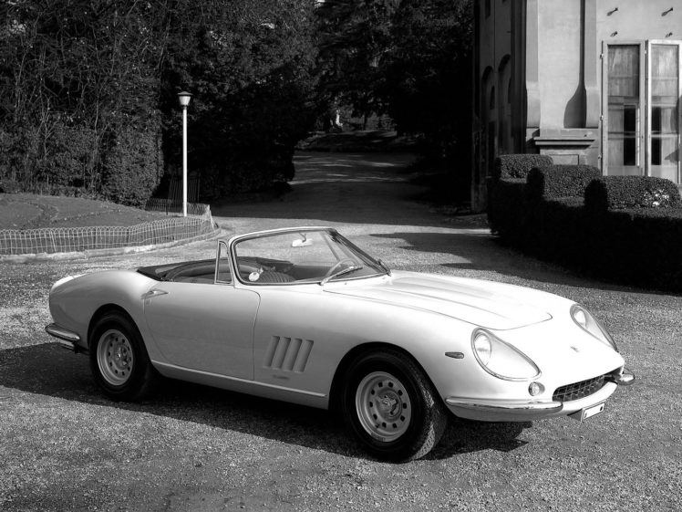 1967, Ferrari, 275, Gtb 4, Nart, Spider, Classic, Supercar, Supercars HD Wallpaper Desktop Background