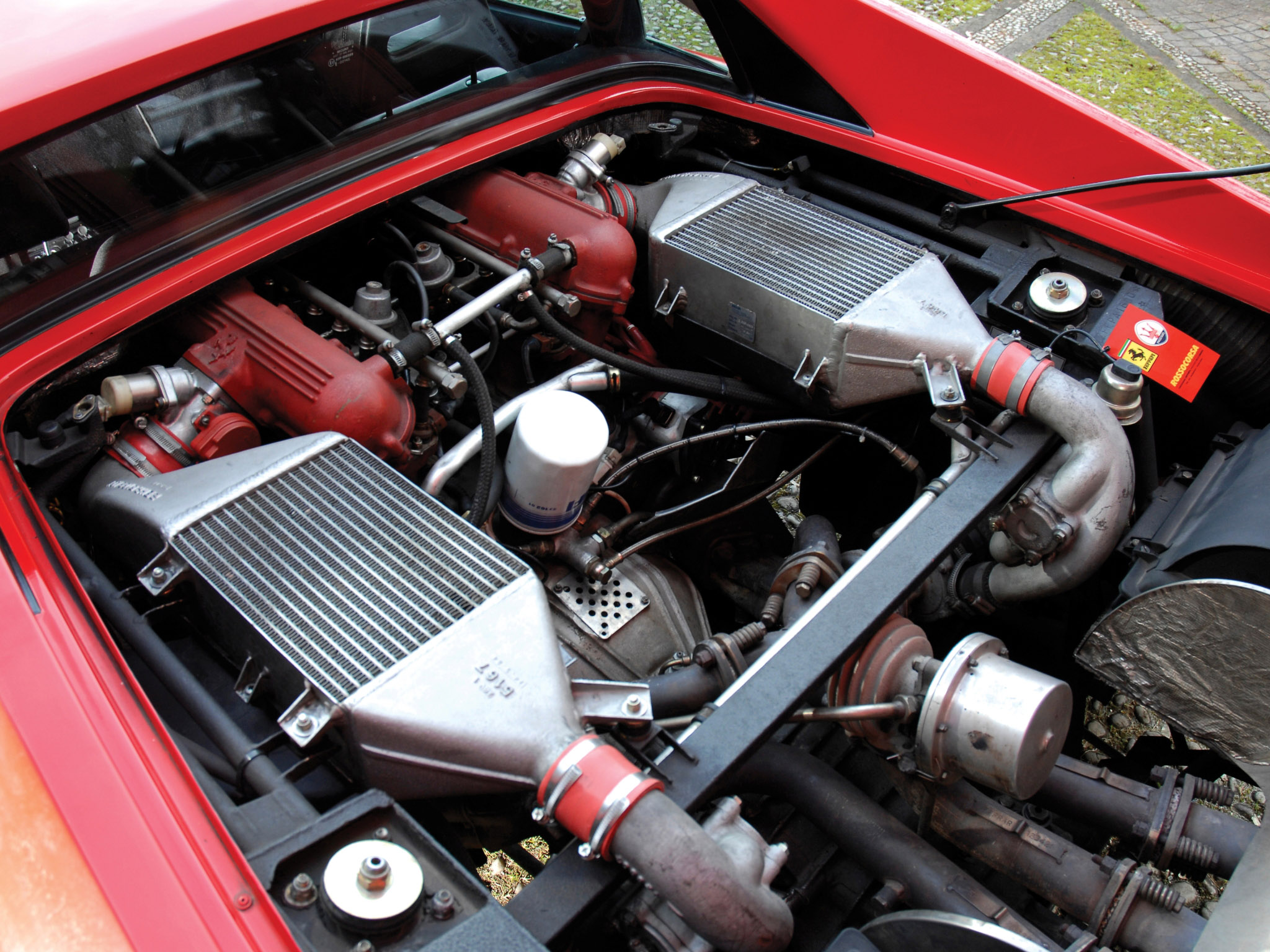 1985, Ferrari, 288, Gto, Classic, Supercar, Supercars, Engine, Engines Wallpaper