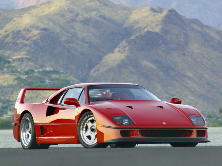 1987, Ferrari, F40, Classic, Supercar, Supercars HD Wallpaper Desktop Background