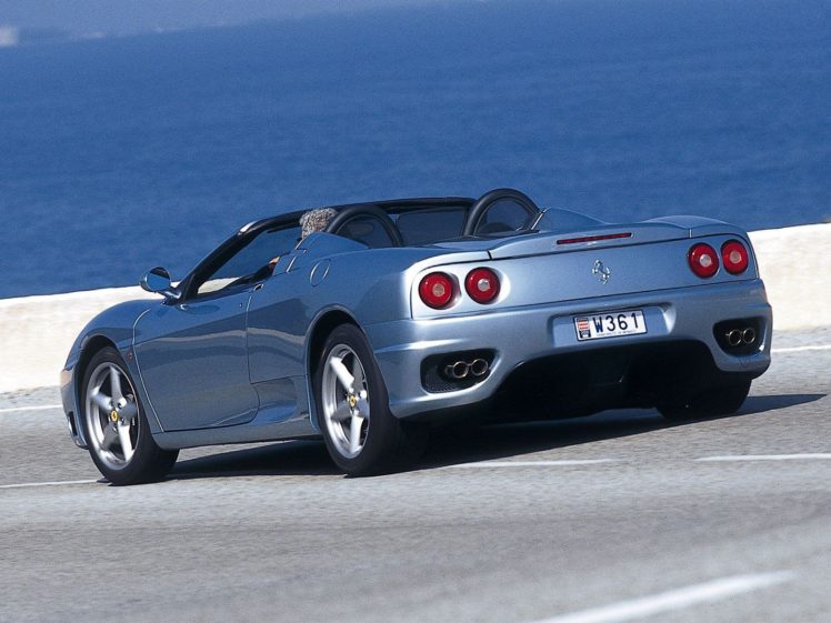 2001, Ferrari, 360, Spyder, Supercar, Supercars HD Wallpaper Desktop Background