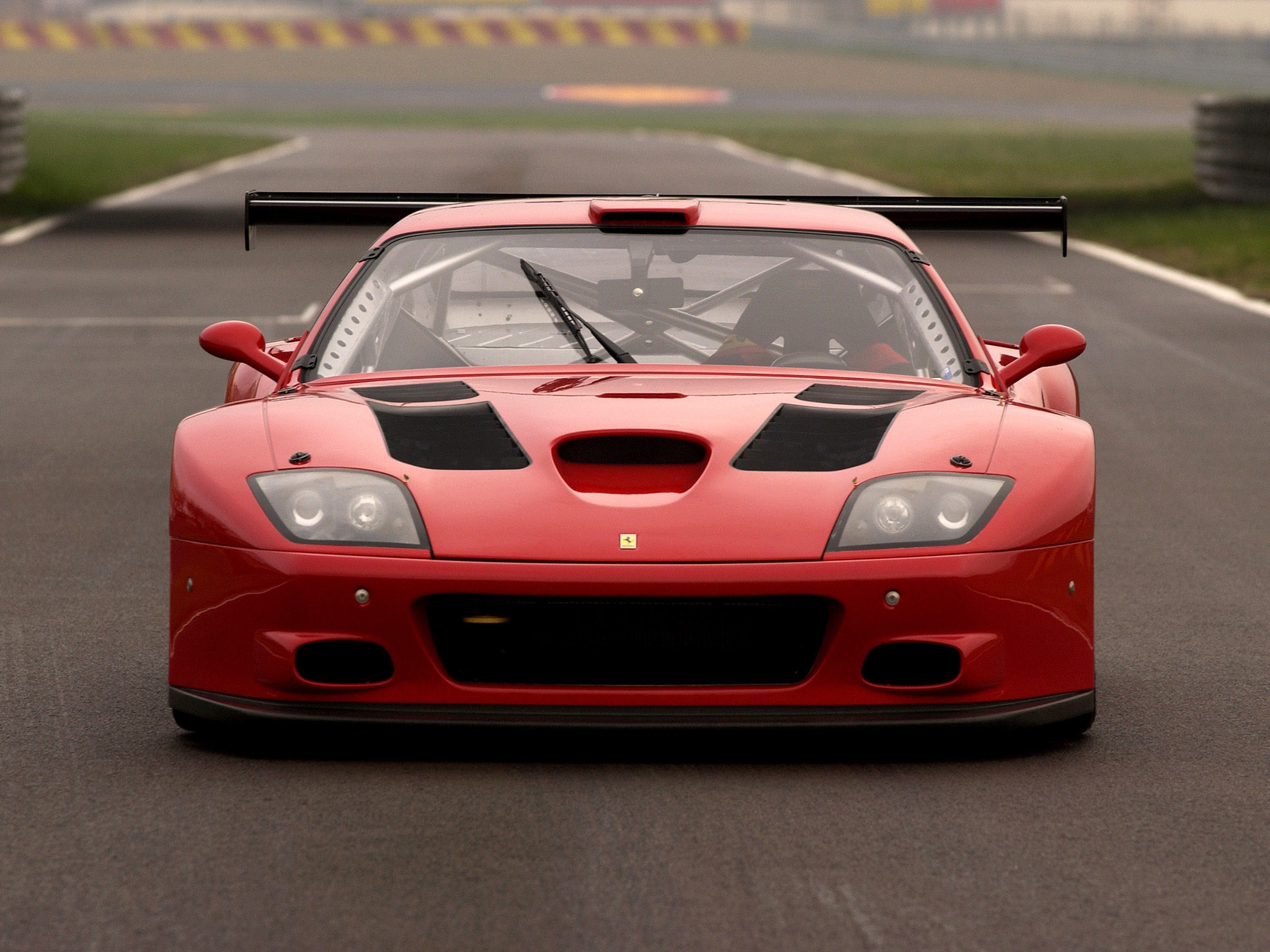 2004, Ferrari, 575, Gtc, Race, Racing, Supercar, Supercars Wallpaper