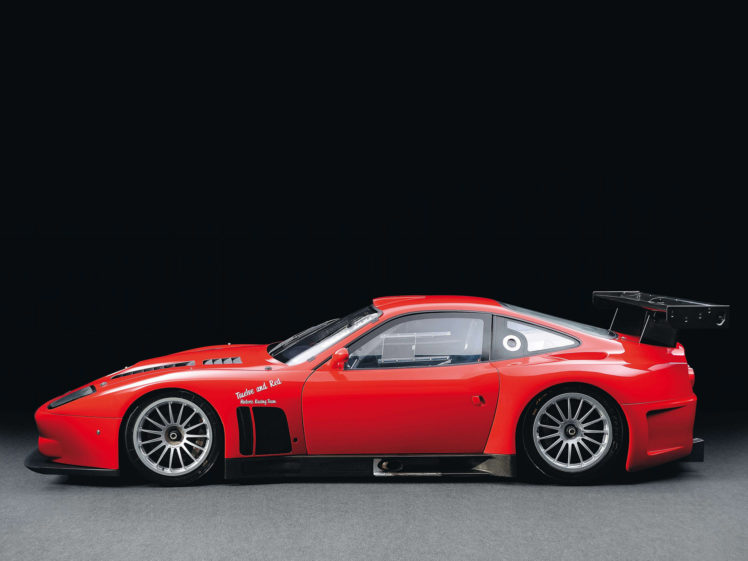2004, Ferrari, 575, Gtc, Race, Racing, Supercar, Supercars HD Wallpaper Desktop Background