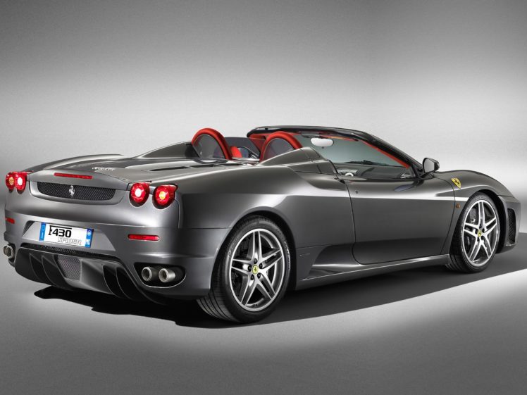 2005, Ferrari, F430, Spyder, Supercar, Supercars HD Wallpaper Desktop Background