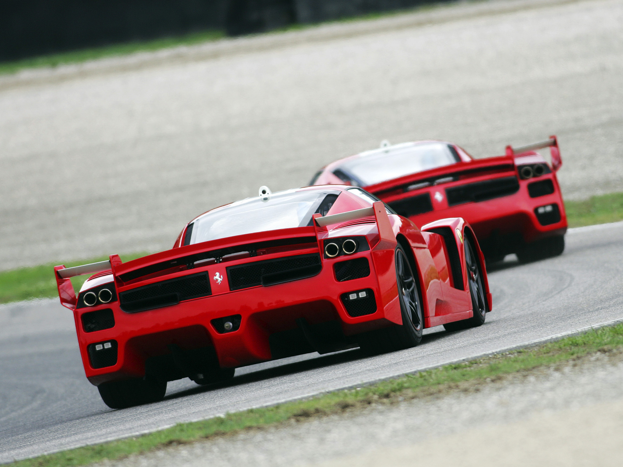 2005, Ferrari, Fxx, Race, Racing, Supercar, Supercars Wallpaper