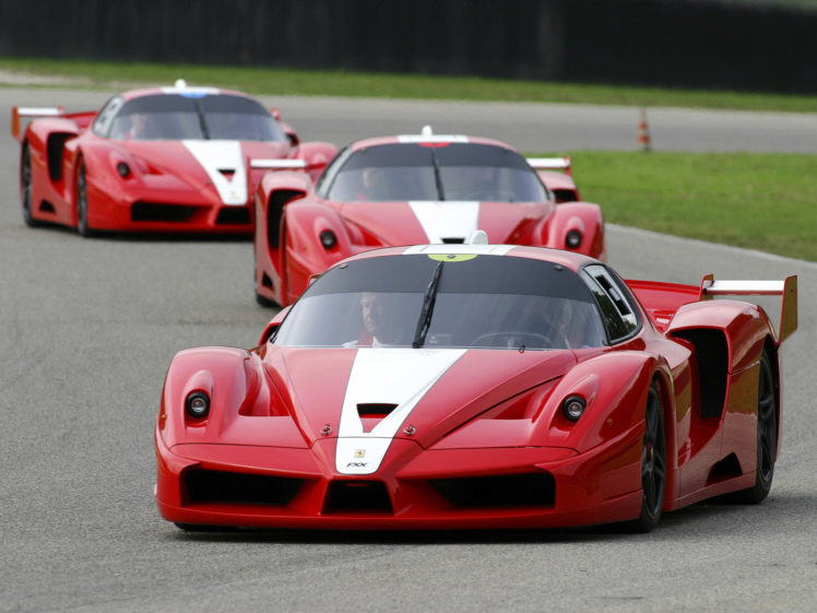 2005, Ferrari, Fxx, Race, Racing, Supercar, Supercars HD Wallpaper Desktop Background