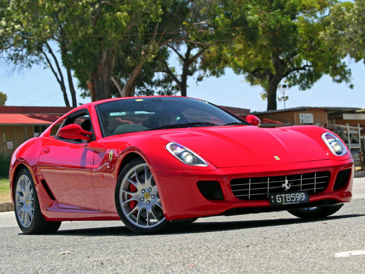 2006, Ferrari, 599, Gtb, Supercar, Supercars HD Wallpaper Desktop Background