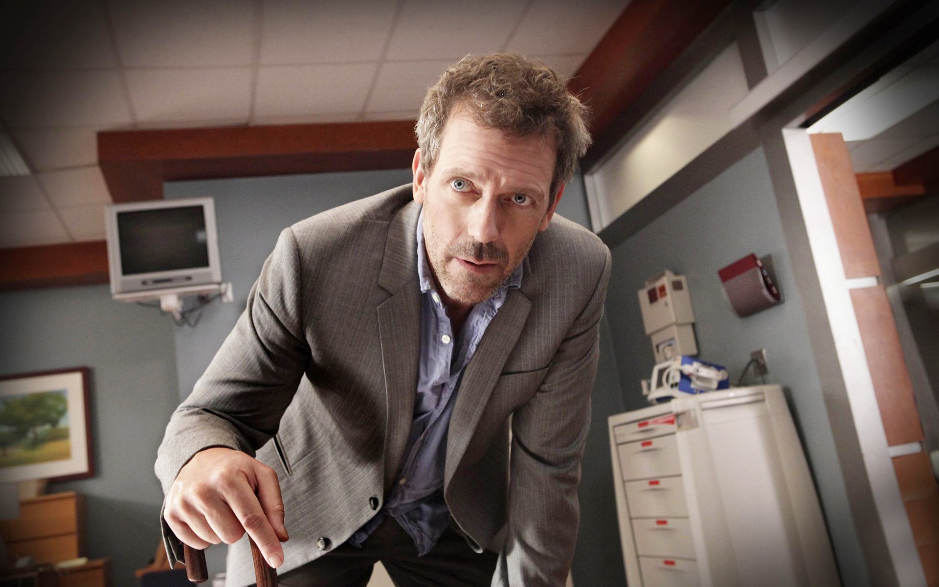 hugh, Laurie, Gregory, House, House, M Wallpaper