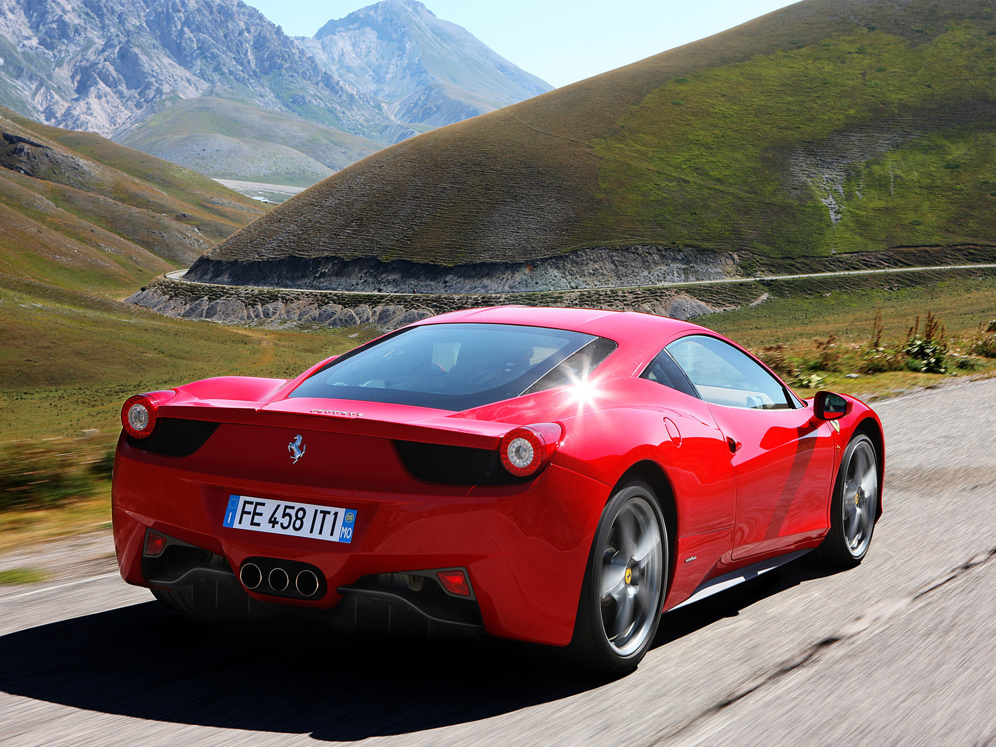 2009, Ferrari, 458, Italia, Supercar, Supercars Wallpaper