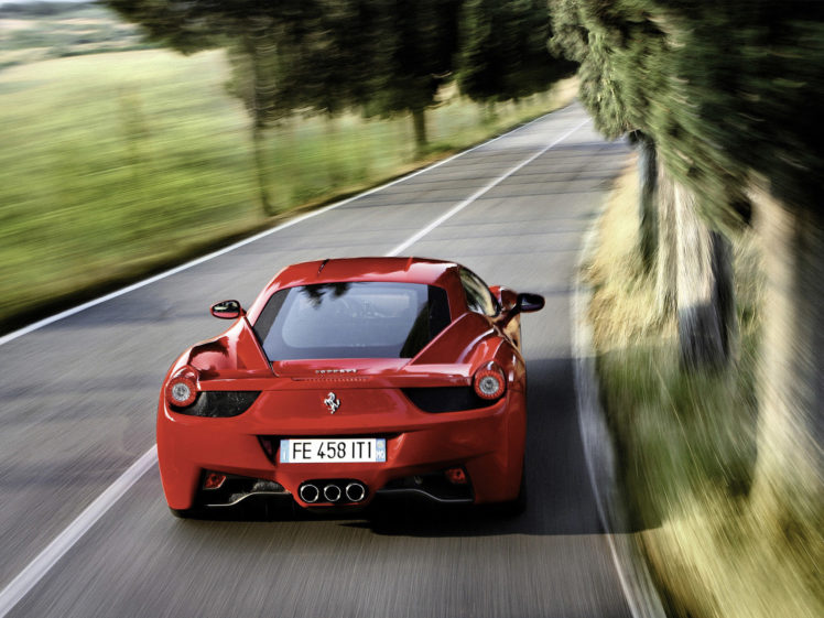 2009, Ferrari, 458, Italia, Supercar, Supercars HD Wallpaper Desktop Background