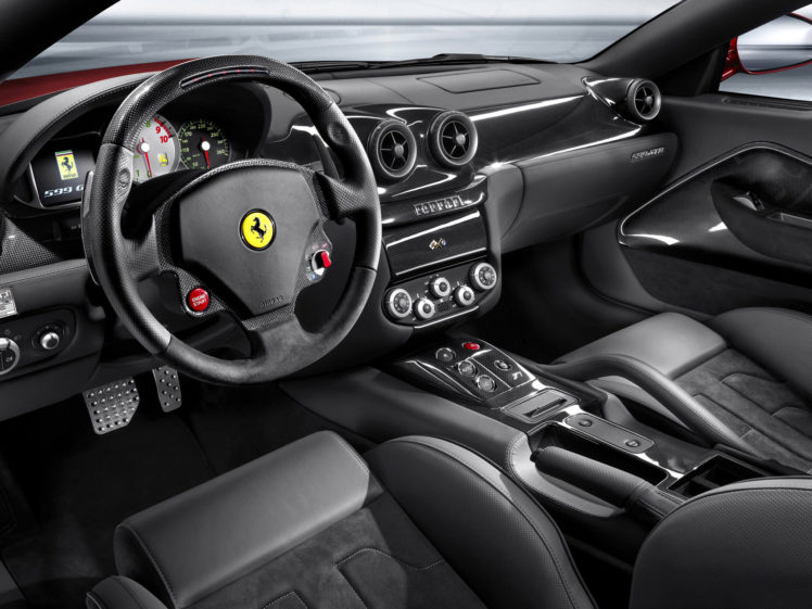 2009, Ferrari, 599, Gtb, Fiorano, Hgte, Supercar, Supercars, Hp HD Wallpaper Desktop Background