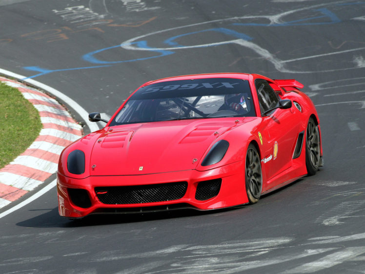 2009, Ferrari, 599xx, Supercar, Supercars, Race, Racing HD Wallpaper Desktop Background