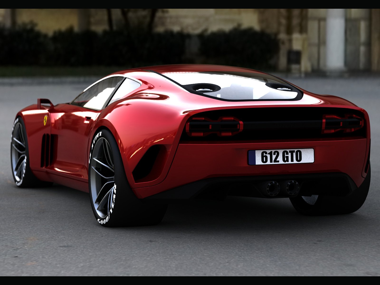 2009, Ferrari, 612, Gto, Supercar, Supercars, Hg Wallpaper