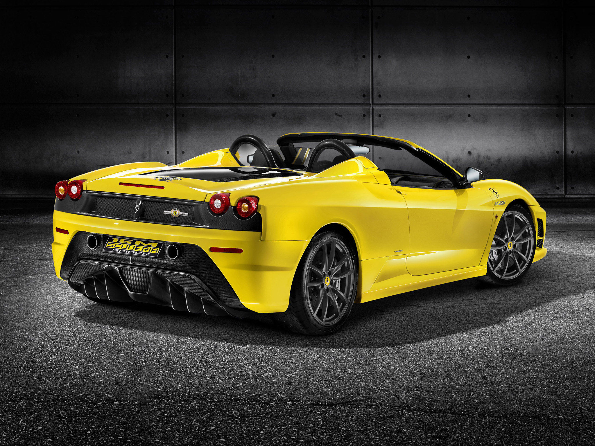 2009, Ferrari, Scuderia, Spider, 16m, Supercar, Supercars Wallpaper