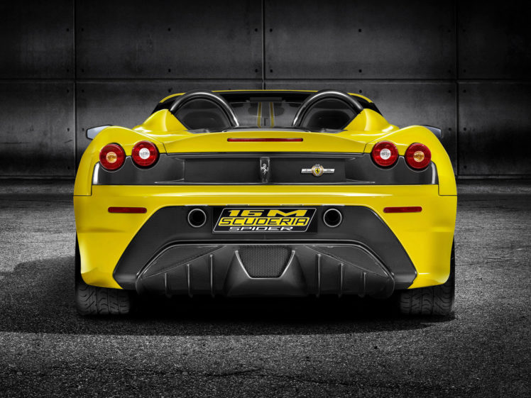 2009, Ferrari, Scuderia, Spider, 16m, Supercar, Supercars HD Wallpaper Desktop Background